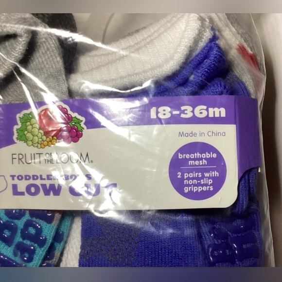 Fruit of the Loom Toddler Boys Low Cut Socks - Picture 5 of 5